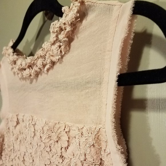 Adiva Tops - ADIVA Rose Colored Sleeveless Top (Size Small)